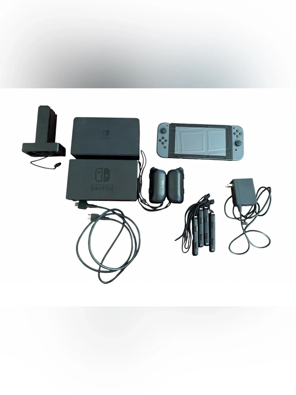 Nintendo Switch Console Bundle - Gray Black Accessories